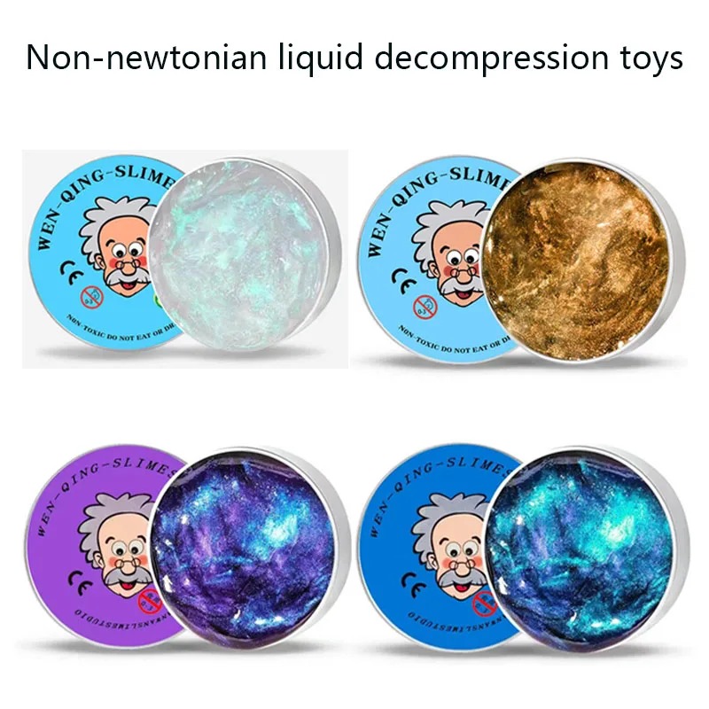 Kids Educational Songs - Lab Putty Kristalhelder Glas (1 Verpakking)