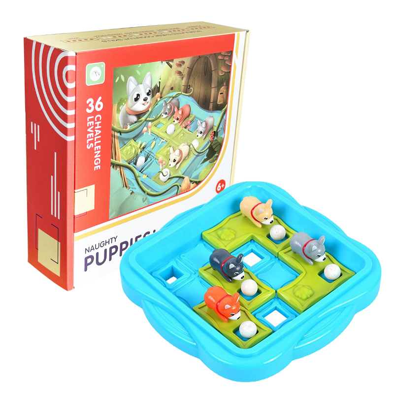 Educational Cartoon For Kids - Bordspel Ondeugende Puppy 'S Kinderen Educatief