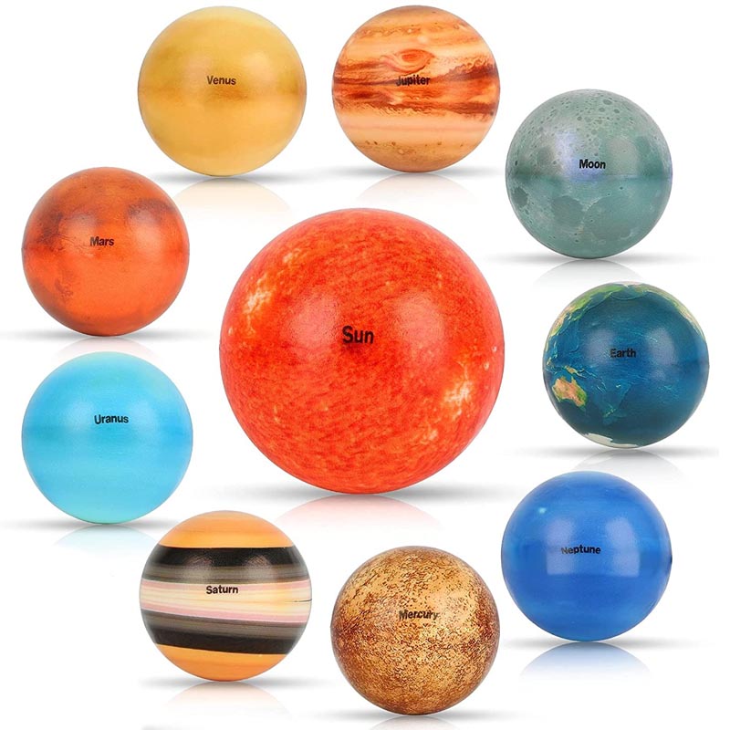 Kids Education System - Zonnestelsel Planeten Stressbal Voor Kinderen Ruimte