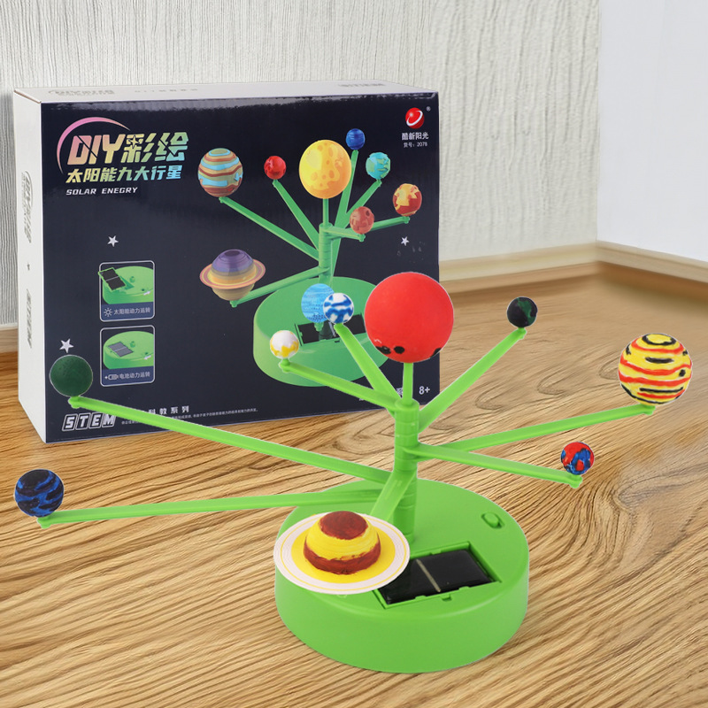 Kids Education System - Elektrisch Zonnestelsel Kids Speelgoed Stamtechnologie Gadget