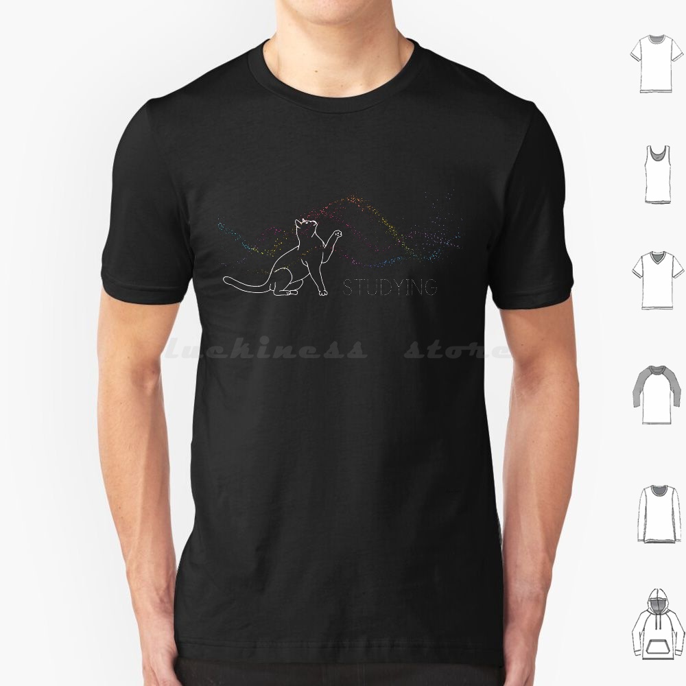 Quantum Kids Education - Schr? Dinger's Cat Is T-shirt Mannen