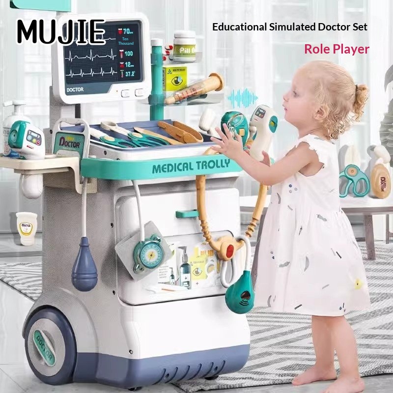 Kids Doctor Education - Japanse Kinderarts Rollenspel Speelgoed ECG Monitor