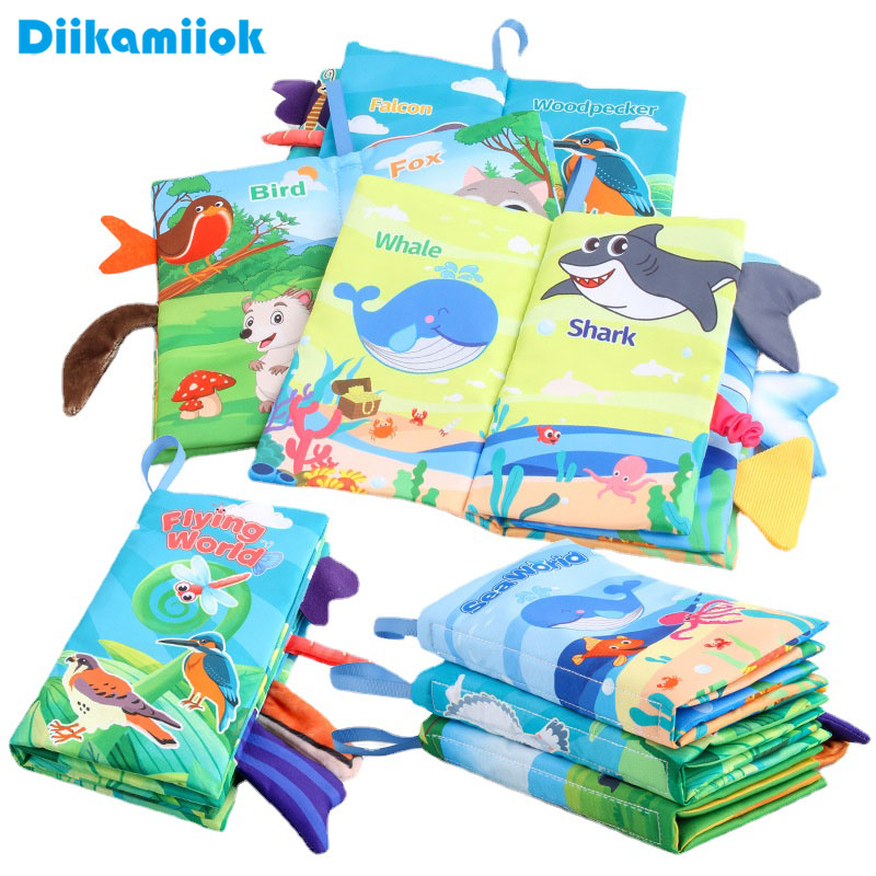 Educational Cartoon For Kids - Nieuwe Baby Doek Boeken Visuele en