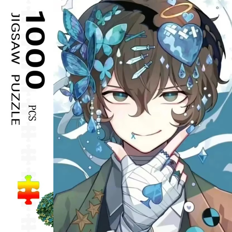 Kids Education In Japan - 1000 stks Japan Anime Thema Puzzel