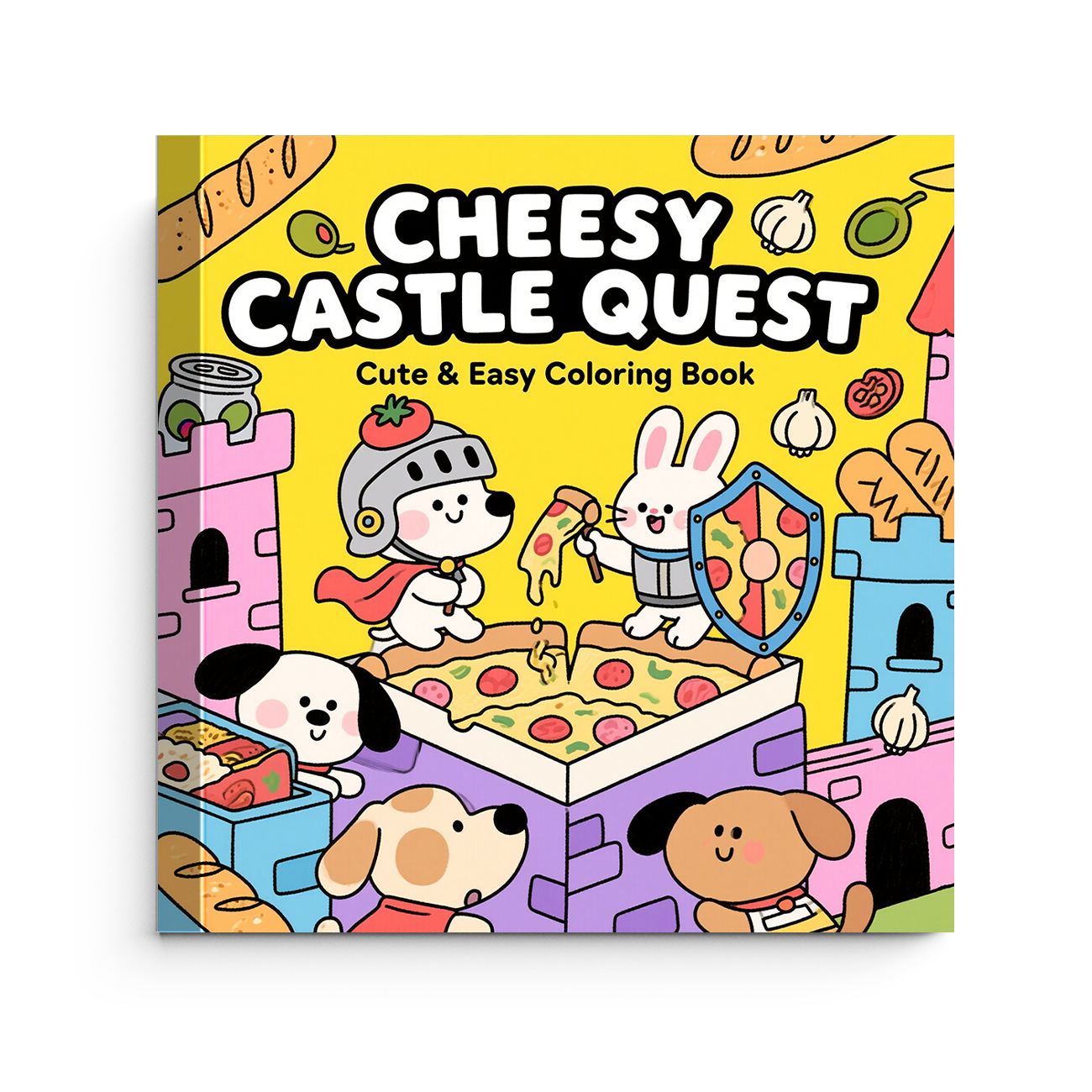 Educational Cartoon For Kids - Kinderen Cartoon Voedsel Dieren Kleurboek Vroeg