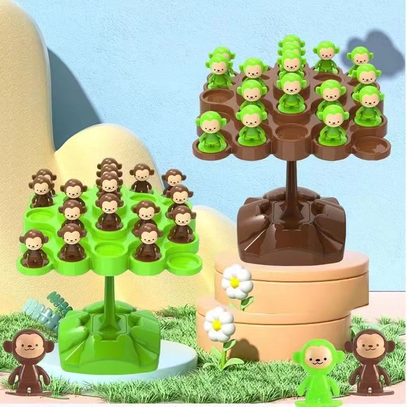 Kids Educational Songs - Monkey Balance Tree Focus Balanstraining Kinderspeelgoed