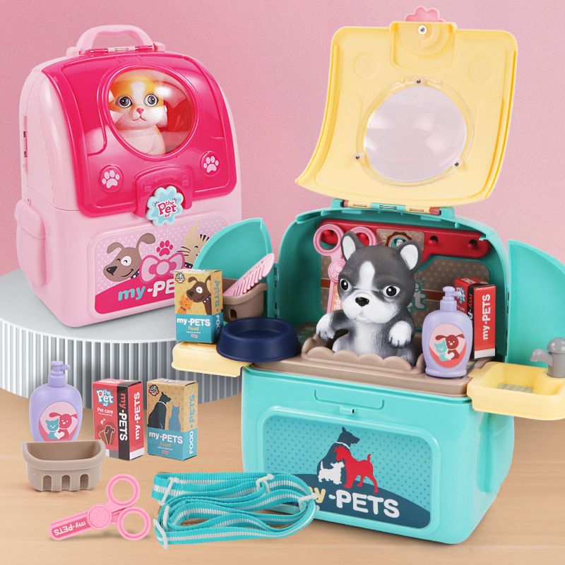 Kids Doctor Education - Dierenverzorgingsset Hondenverzorgingsset Met Rugzak Arts Set