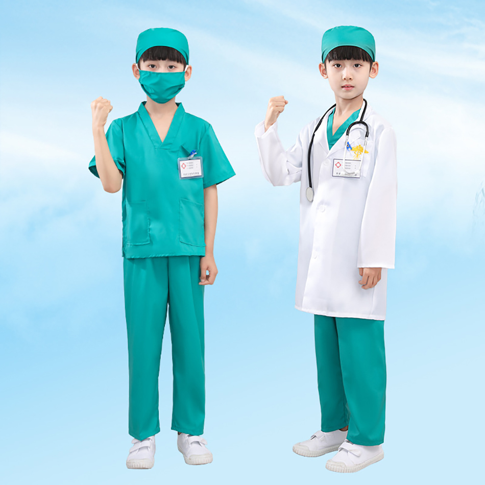 7-delig kind wit medisch unifo - Kids Doctor Education recensie en prijs