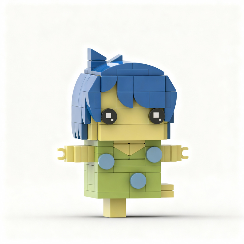 140pcs MOC Brickheadz Joy Insi - Kids Joy Education recensie en prijs