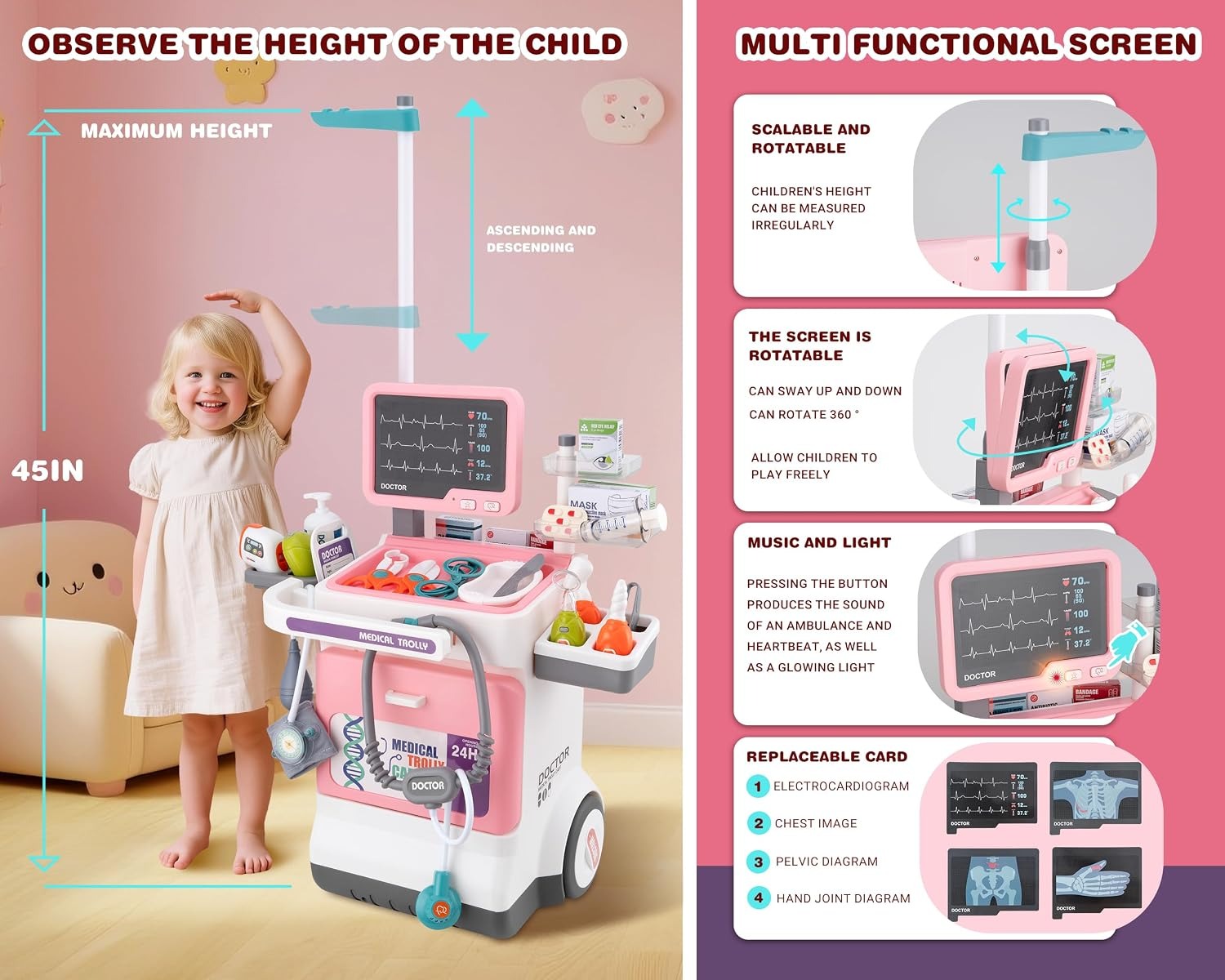 Deluxe doktersset voor kindere - Kids Doctor Education recensie en prijs