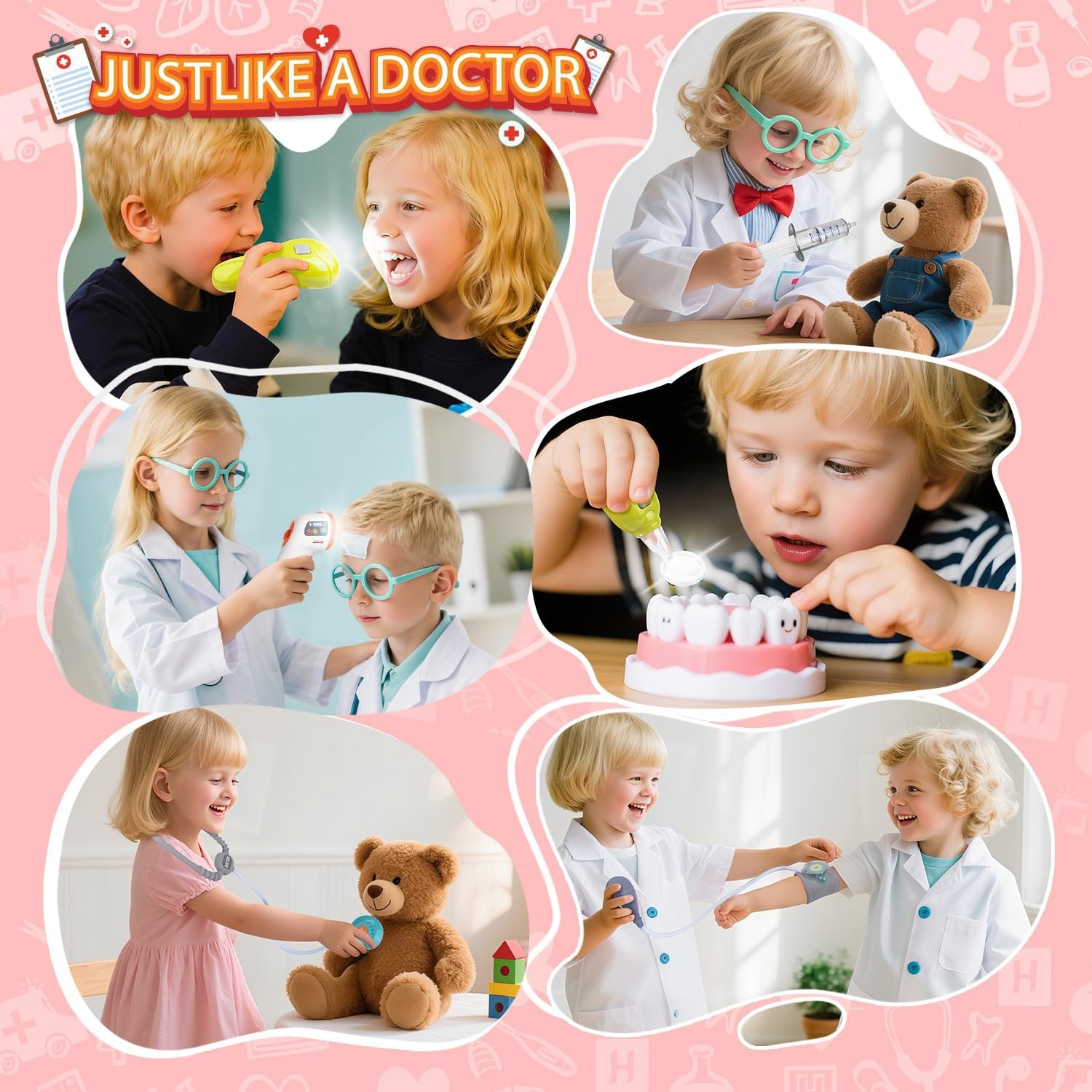 Deluxe doktersset voor kindere - Kids Doctor Education recensie en prijs