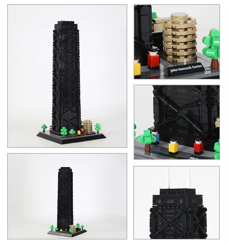 1284pcs John Hancock Center Bo - Kids Education Center recensie en prijs