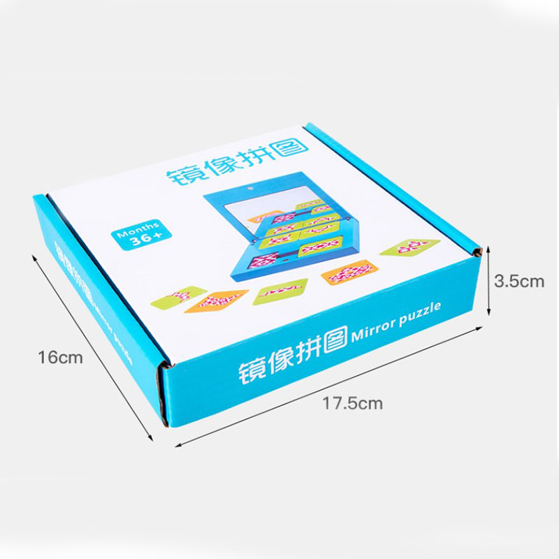 Spiegelbeeldpuzzel Houten puzz - Kids Education Images recensie en prijs