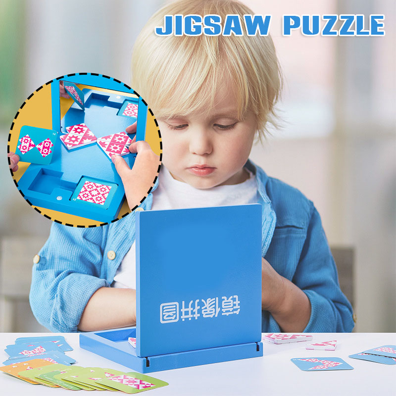 Spiegelbeeldpuzzel Houten puzz - Kids Education Images recensie en prijs