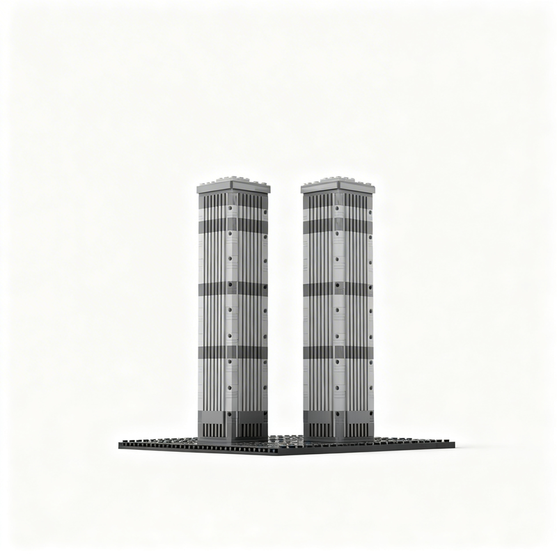 2301pcs MOC World Trade Center - Kids Education Center recensie en prijs