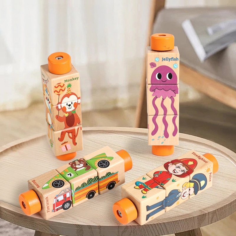 Baby Houten Roterende Puzzel H - Human Body Puzzle recensie en prijs