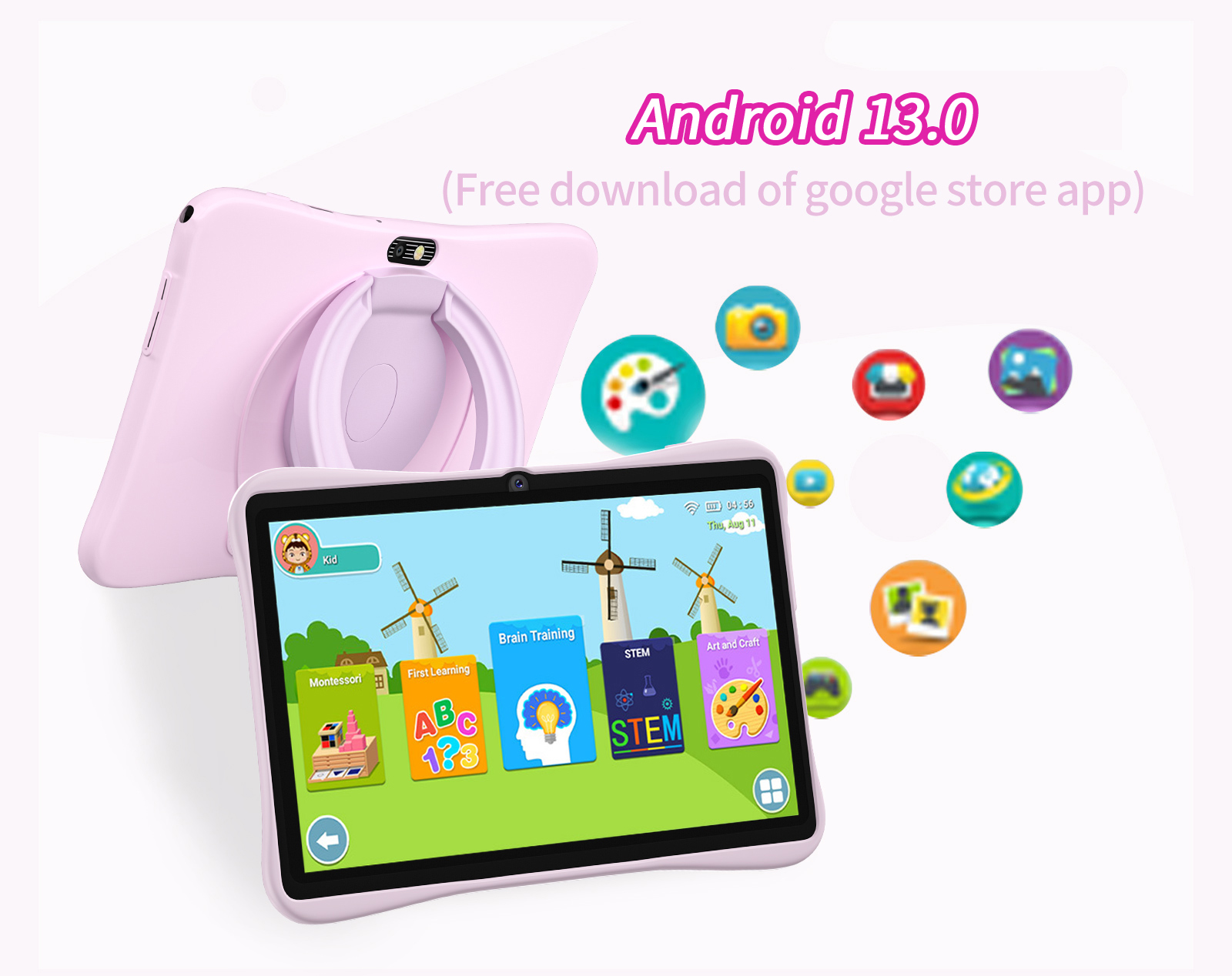 7-inch kindertablet 4GB + 64GB - Kids Education System recensie en prijs