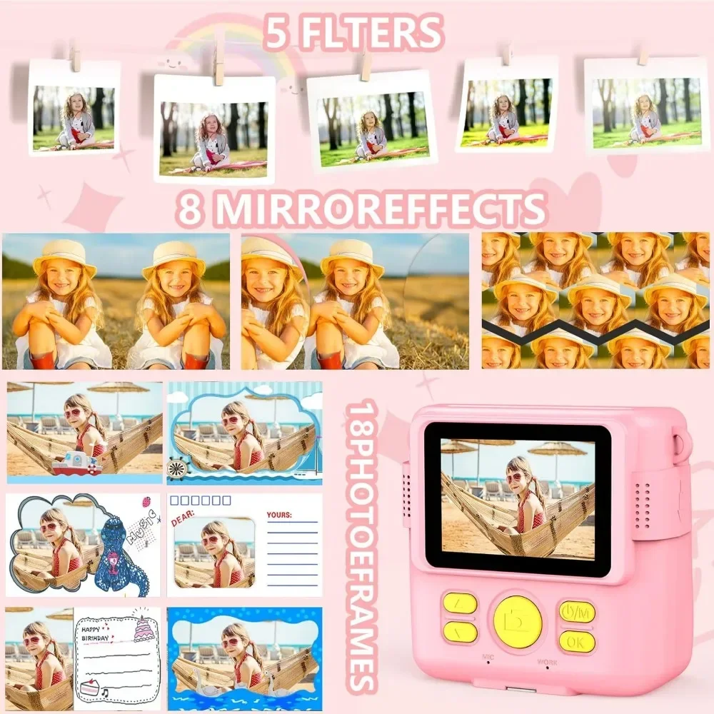 Instant Print-camera voor kind - Kids Education Images recensie en prijs