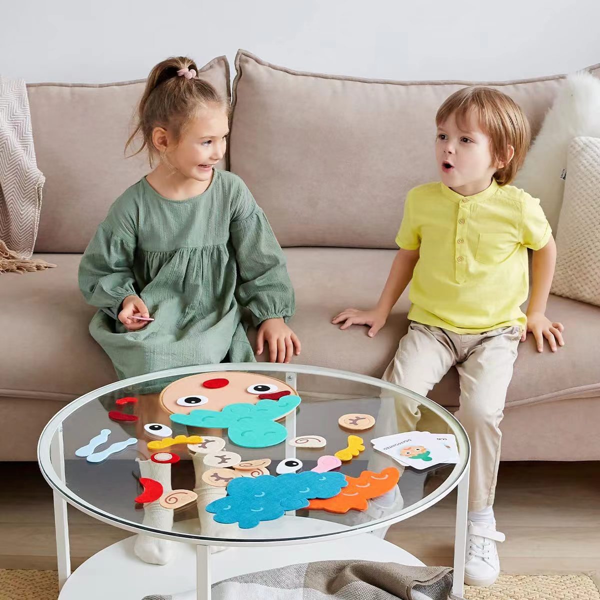 DIY- Emotiestickers voor kinde - Human Body Puzzle recensie en prijs
