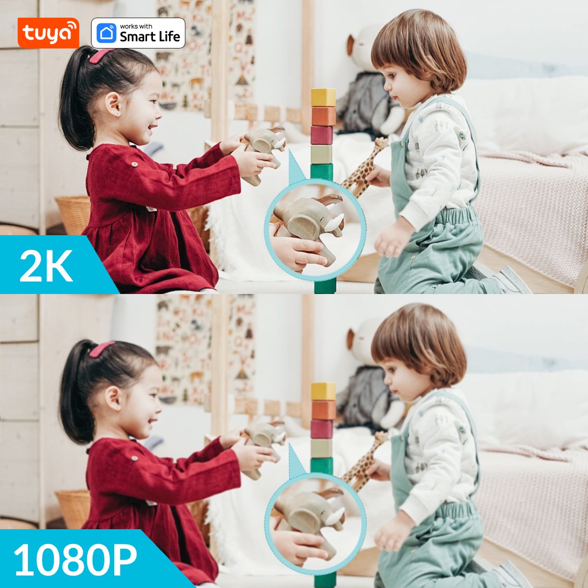 Tuya Smart 3MP HD Indoor Home  - Human Body Puzzle recensie en prijs