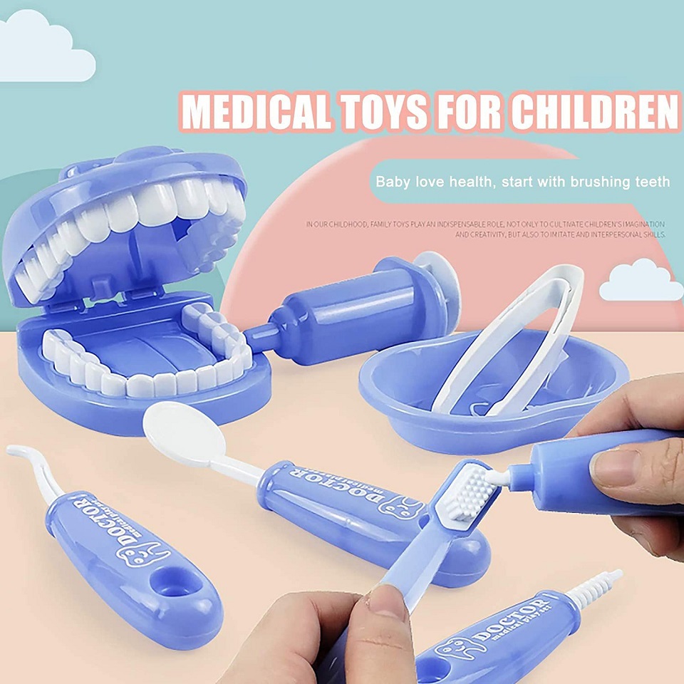 9 Stuks Tandheelkundige Kit Sp - Kids Doctor Education recensie en prijs