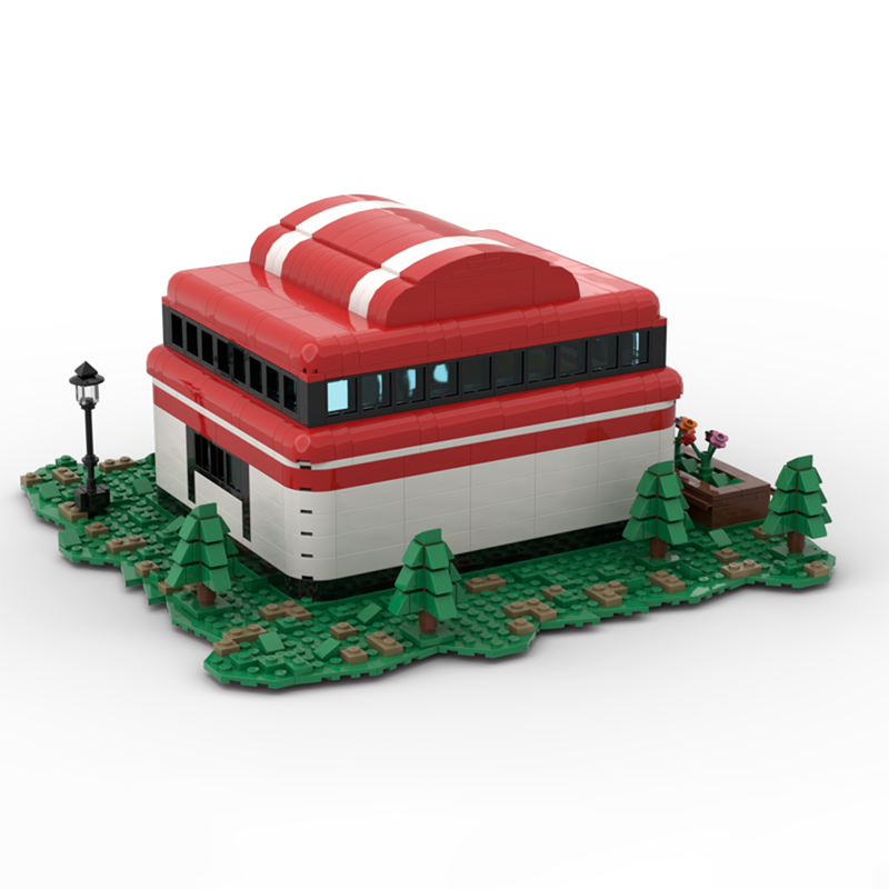 1404pcs MOC Center Huisdier Mo - Kids Education Center recensie en prijs
