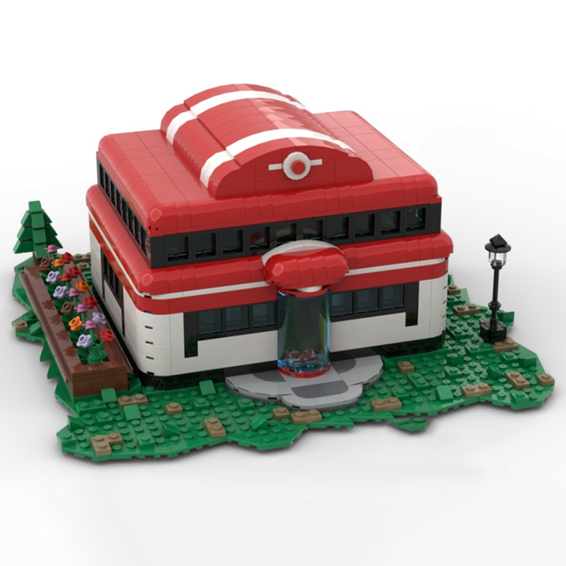 1404pcs MOC Center Huisdier Mo - Kids Education Center recensie en prijs
